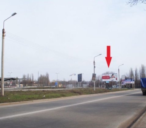 `Билборд №231670 в городе Кривой Рог (Днепропетровская область), размещение наружной рекламы, IDMedia-аренда по самым низким ценам!`