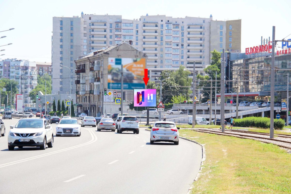 Екран №232299 в місті Харків (Харківська область), розміщення зовнішнішньої реклами, IDMedia-оренда найнижчі ціни!