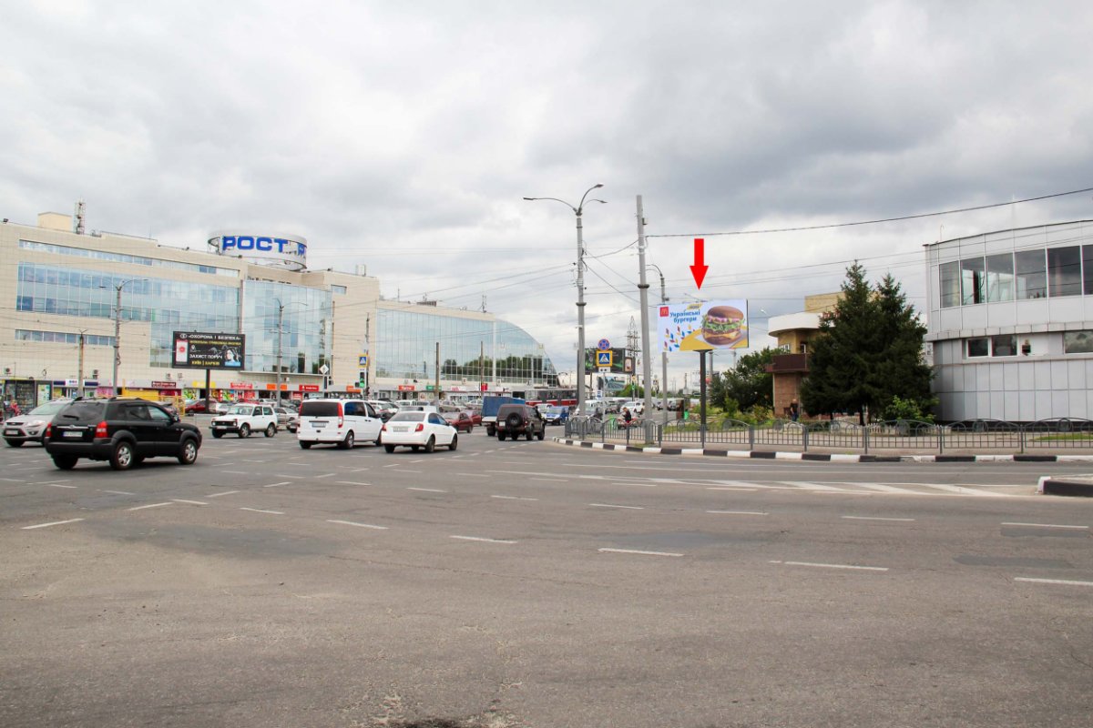 Екран №232305 в місті Харків (Харківська область), розміщення зовнішнішньої реклами, IDMedia-оренда найнижчі ціни!