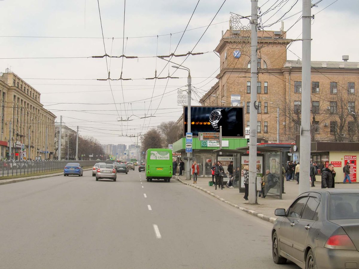 Екран №232309 в місті Харків (Харківська область), розміщення зовнішнішньої реклами, IDMedia-оренда найнижчі ціни!