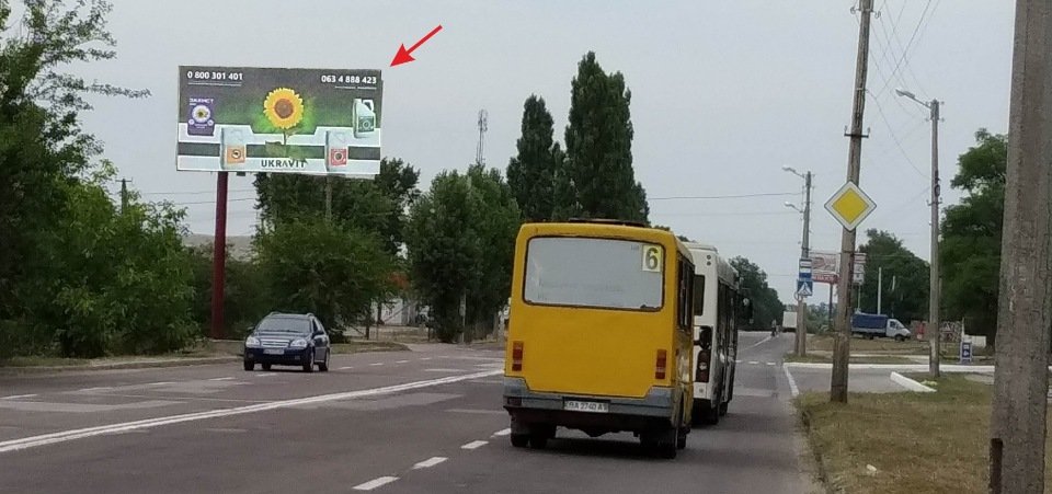 Білборд №233611 в місті Кропивницький (Кіровоградська область), розміщення зовнішнішньої реклами, IDMedia-оренда найнижчі ціни!