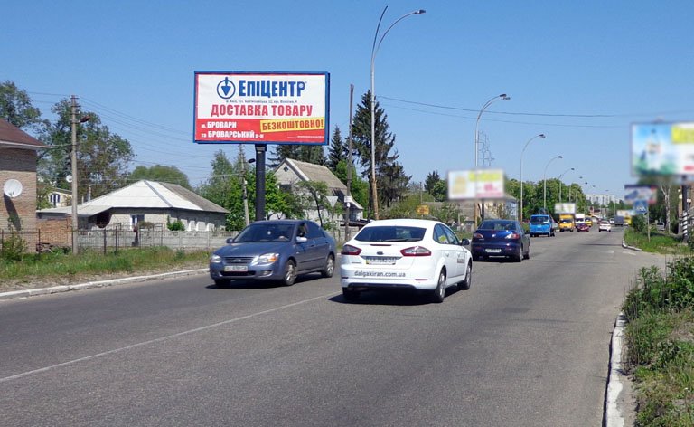 Білборд №233721 в місті Бровари (Київська область), розміщення зовнішнішньої реклами, IDMedia-оренда найнижчі ціни!