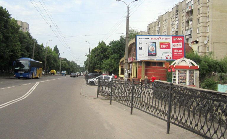 Билборд формат 3х6 №233791 в городе Ровно (Ровенская область) `Билборд №233791 в городе Ровно (Ровенская область), размещение наружной рекламы, IDMedia-аренда по самым низким ценам!`