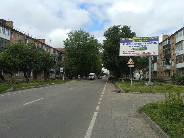 Білборд №234126 в місті Ніжин (Чернігівська область), розміщення зовнішнішньої реклами, IDMedia-оренда найнижчі ціни!