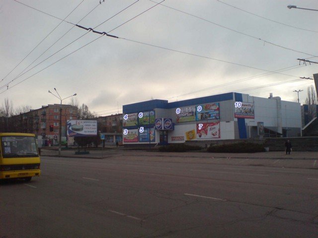 Білборд №234851 в місті Кривий Ріг (Дніпропетровська область), розміщення зовнішнішньої реклами, IDMedia-оренда найнижчі ціни!