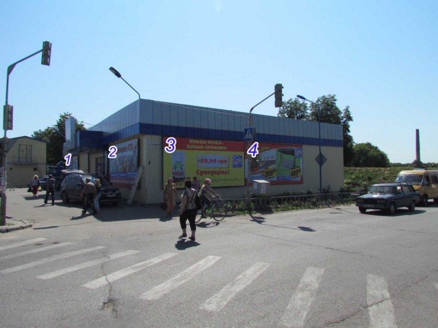 Білборд №234891 в місті Красноград (Харківська область), розміщення зовнішнішньої реклами, IDMedia-оренда найнижчі ціни!