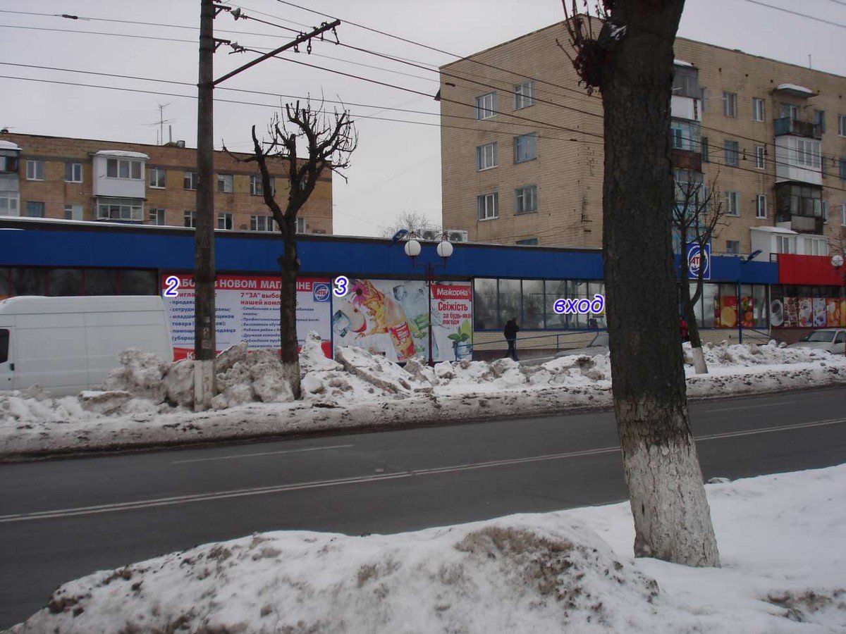 Білборд №235003 в місті Вінниця (Вінницька область), розміщення зовнішнішньої реклами, IDMedia-оренда найнижчі ціни!