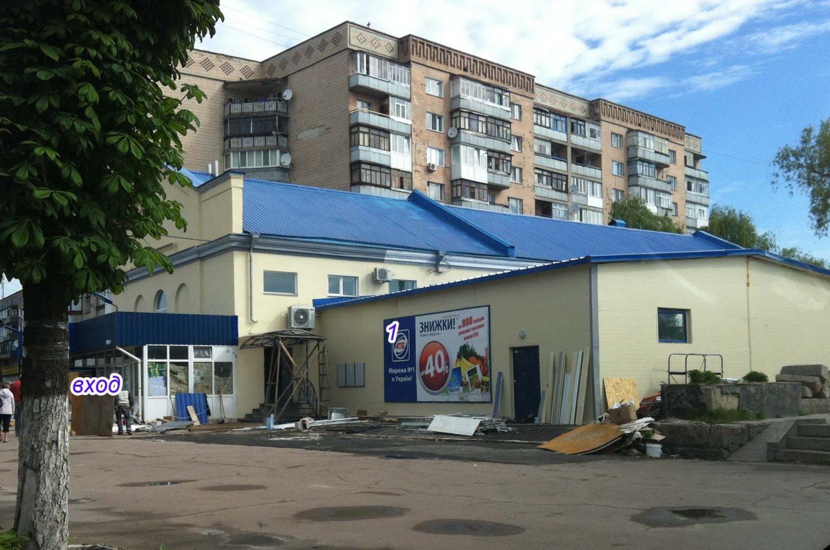 Білборд №235032 в місті Коростень (Житомирська область), розміщення зовнішнішньої реклами, IDMedia-оренда найнижчі ціни!