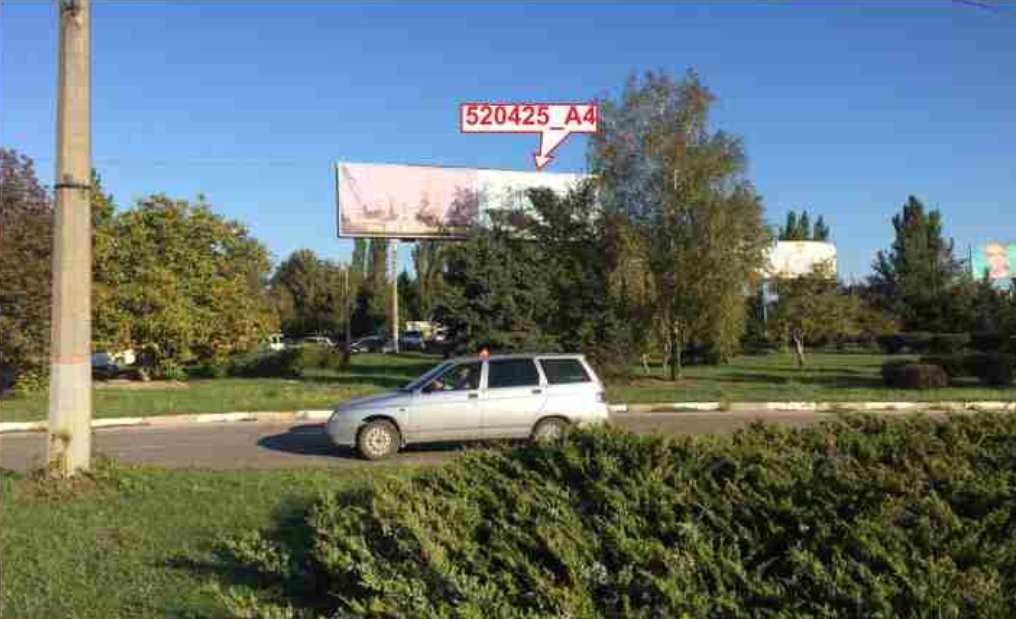 `Билборд №235216 в городе Херсон (Херсонская область), размещение наружной рекламы, IDMedia-аренда по самым низким ценам!`