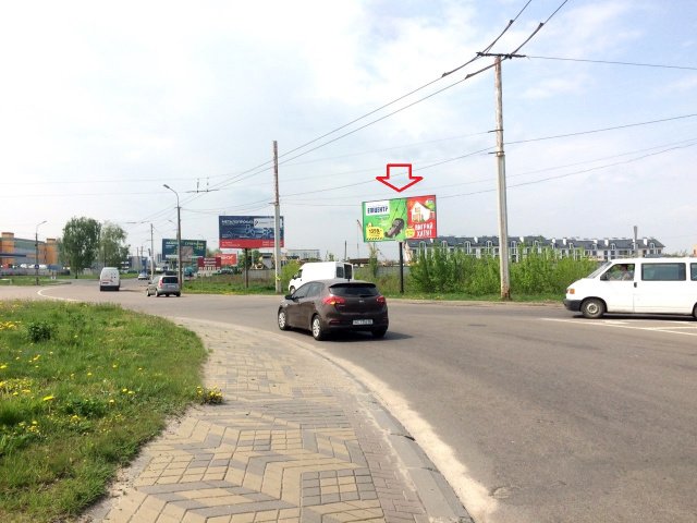 `Билборд №235280 в городе Луцк (Волынская область), размещение наружной рекламы, IDMedia-аренда по самым низким ценам!`