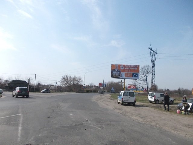 `Билборд №235303 в городе Луцк (Волынская область), размещение наружной рекламы, IDMedia-аренда по самым низким ценам!`