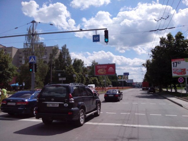 Білборд №235368 в місті Луцьк (Волинська область), розміщення зовнішнішньої реклами, IDMedia-оренда найнижчі ціни!