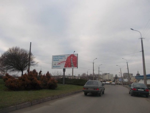 `Билборд №235370 в городе Луцк (Волынская область), размещение наружной рекламы, IDMedia-аренда по самым низким ценам!`