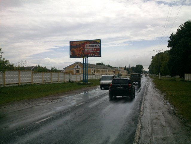 Білборд №235483 в місті Володимир-Волинський (Волинська область), розміщення зовнішнішньої реклами, IDMedia-оренда найнижчі ціни!