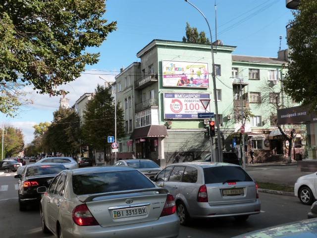 `Билборд №235560 в городе Кременчуг (Полтавская область), размещение наружной рекламы, IDMedia-аренда по самым низким ценам!`