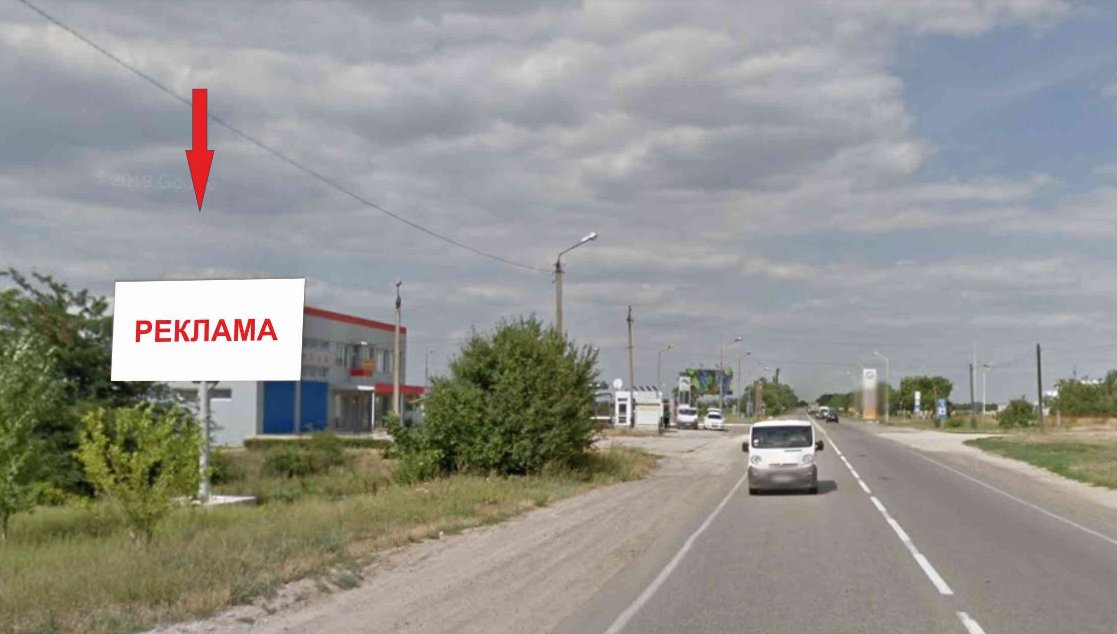 Білборд №235709 в місті Коблеве (Миколаївська область), розміщення зовнішнішньої реклами, IDMedia-оренда найнижчі ціни!
