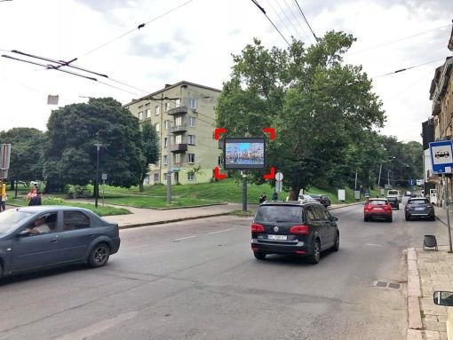 `Экран №235720 в городе Львов (Львовская область), размещение наружной рекламы, IDMedia-аренда по самым низким ценам!`