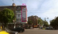 Брандмауер №235756 в місті Бориспіль (Київська область), розміщення зовнішнішньої реклами, IDMedia-оренда найнижчі ціни!