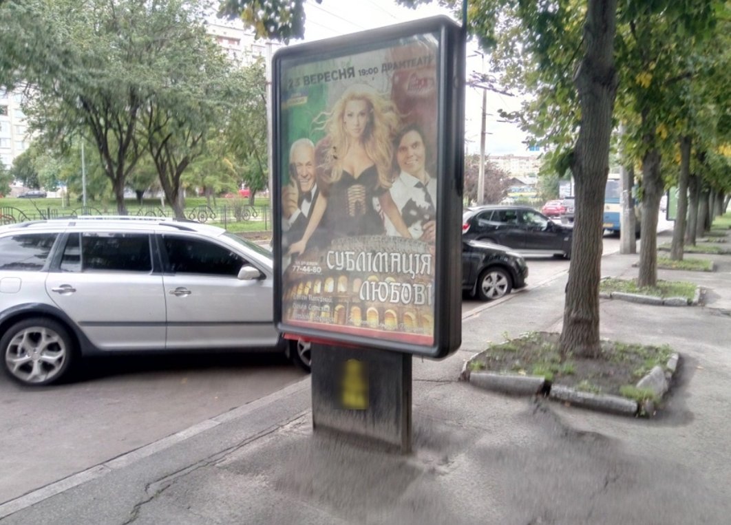 Сітілайт №236118 в місті Чернігів (Чернігівська область), розміщення зовнішнішньої реклами, IDMedia-оренда найнижчі ціни!