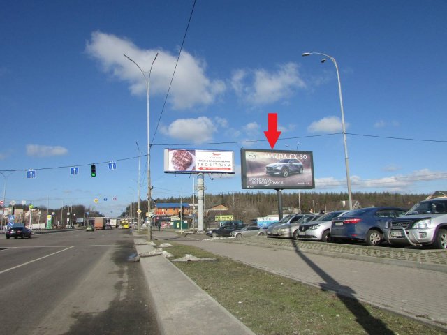 Екран формат 3м x 6м №236350 в городе Київ (Київська область) Екран №236350 в місті Київ (Київська область), розміщення зовнішнішньої реклами, IDMedia-оренда найнижчі ціни!