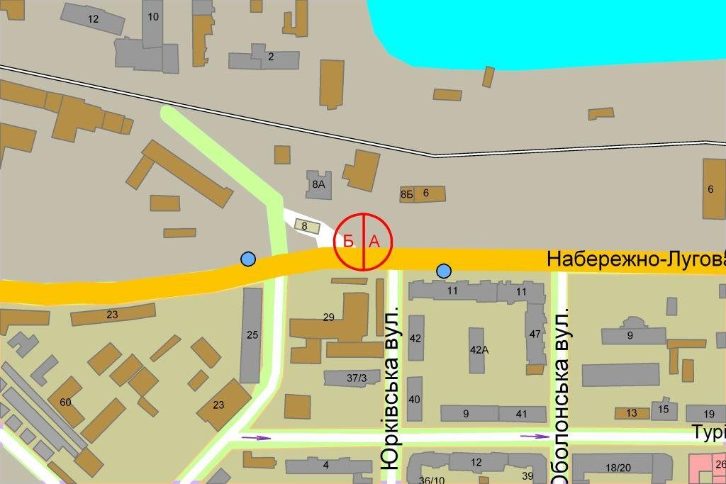 IDMedia Наружная реклама в городе Киев (Киевская область), Ситилайт в городе Киев №237144 схема
