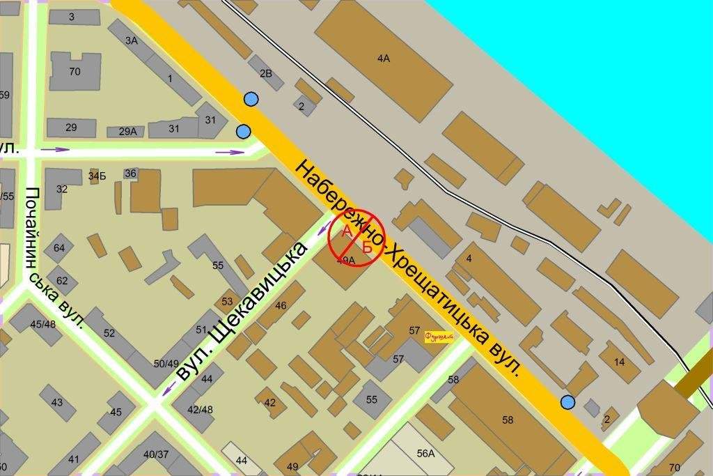 IDMedia Наружная реклама в городе Киев (Киевская область), Ситилайт в городе Киев №237167 схема