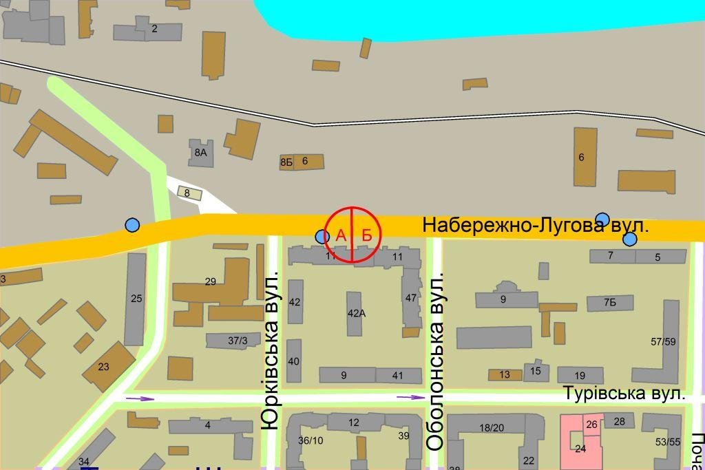 IDMedia Наружная реклама в городе Киев (Киевская область), Ситилайт в городе Киев №237183 схема