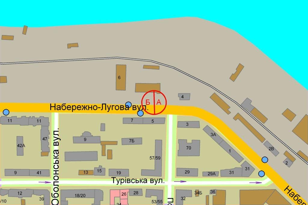 IDMedia Наружная реклама в городе Киев (Киевская область), Ситилайт в городе Киев №237225 схема