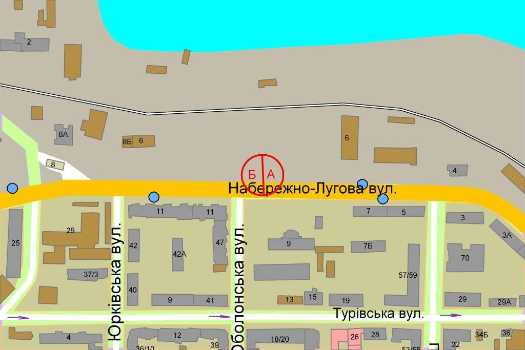 IDMedia Наружная реклама в городе Киев (Киевская область), Ситилайт в городе Киев №237228 схема