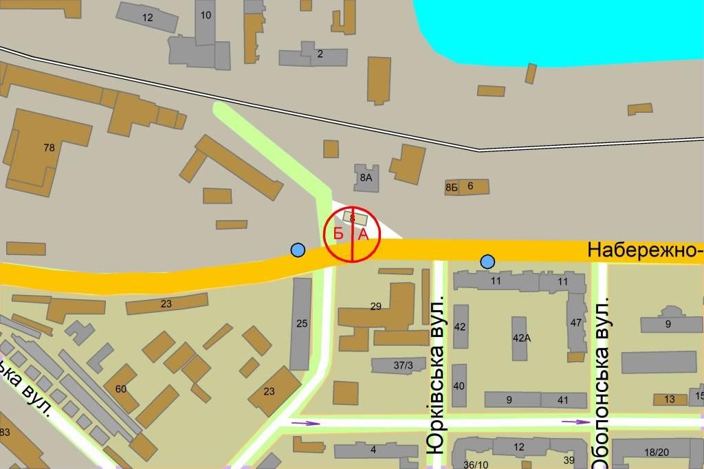 IDMedia Наружная реклама в городе Киев (Киевская область), Ситилайт в городе Киев №237447 схема