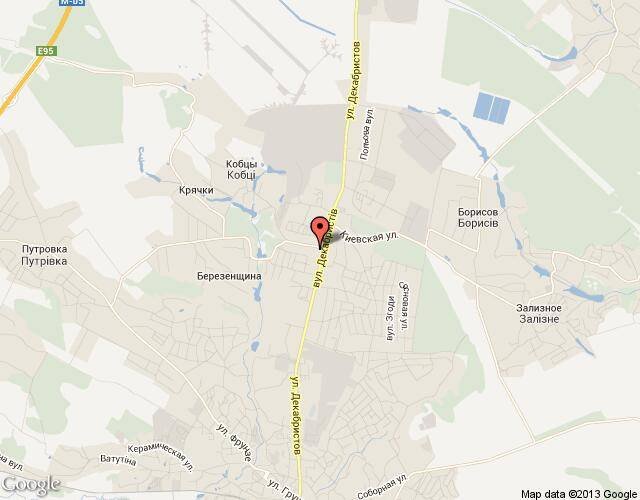 IDMedia Наружная реклама в городе Васильков (Киевская область), Билборд в городе Васильков №238584 схема