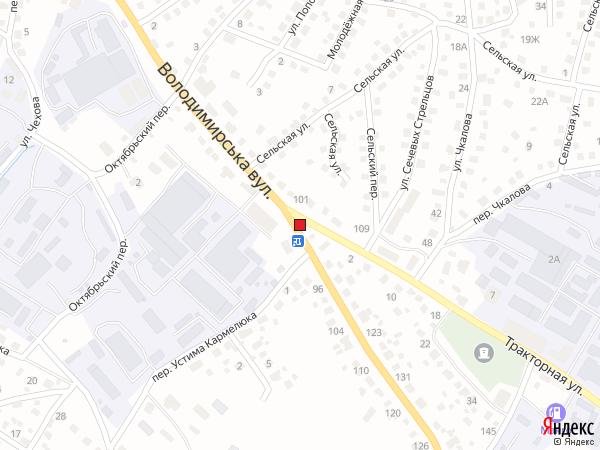 IDMedia Наружная реклама в городе Васильков (Киевская область), Билборд в городе Васильков №238599 схема