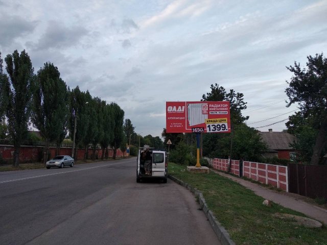 `Билборд №238723 в городе Коростень (Житомирская область), размещение наружной рекламы, IDMedia-аренда по самым низким ценам!`