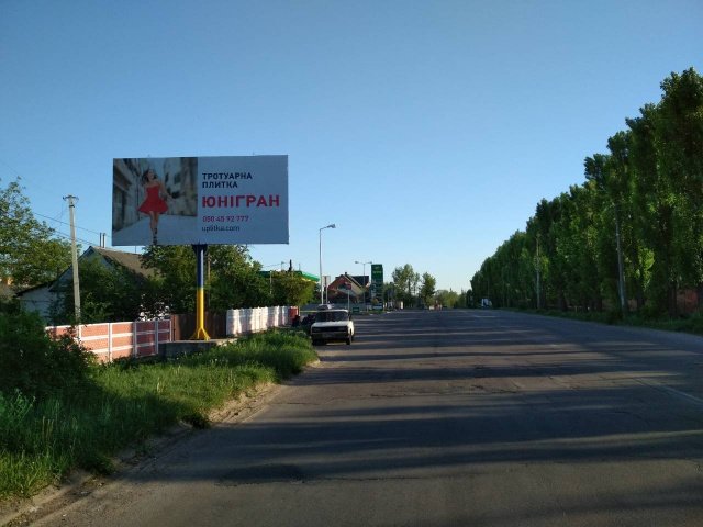 `Билборд №238724 в городе Коростень (Житомирская область), размещение наружной рекламы, IDMedia-аренда по самым низким ценам!`