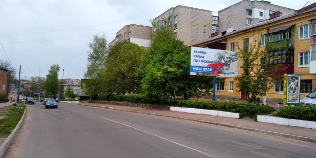 `Билборд №238727 в городе Коростень (Житомирская область), размещение наружной рекламы, IDMedia-аренда по самым низким ценам!`