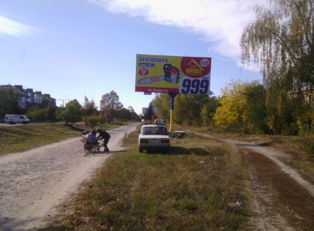 Білборд №238731 в місті Коростишів (Житомирська область), розміщення зовнішнішньої реклами, IDMedia-оренда найнижчі ціни!