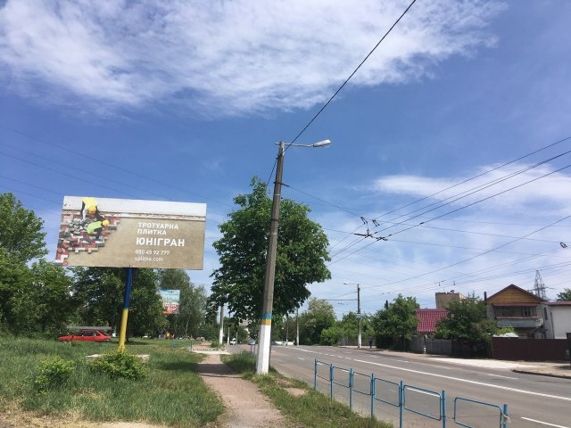 `Билборд №238776 в городе Житомир (Житомирская область), размещение наружной рекламы, IDMedia-аренда по самым низким ценам!`
