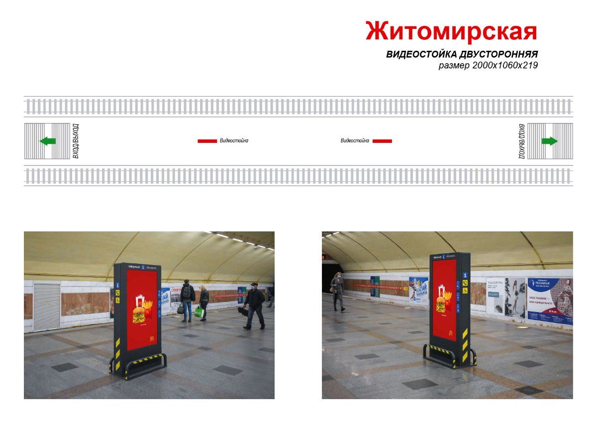 Метро Digital №238958 в місті Київ (Київська область), розміщення зовнішнішньої реклами, IDMedia-оренда найнижчі ціни!