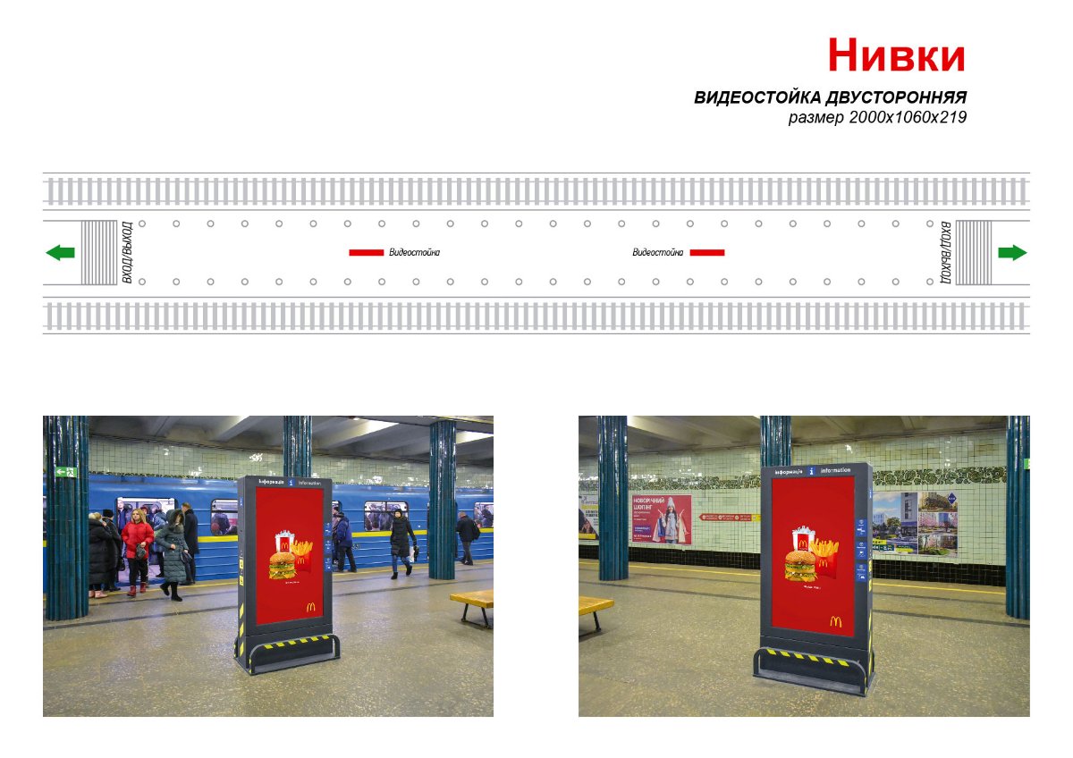 Метро Digital №238960 в місті Київ (Київська область), розміщення зовнішнішньої реклами, IDMedia-оренда найнижчі ціни!