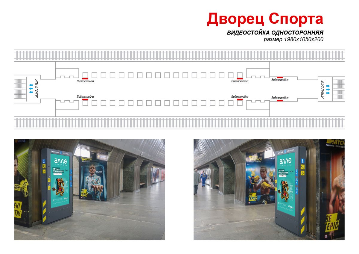 Метро Digital №238993 в городе Киев (Киевская область), размещение наружной рекламы, IDMedia-аренда по самым низким ценам!