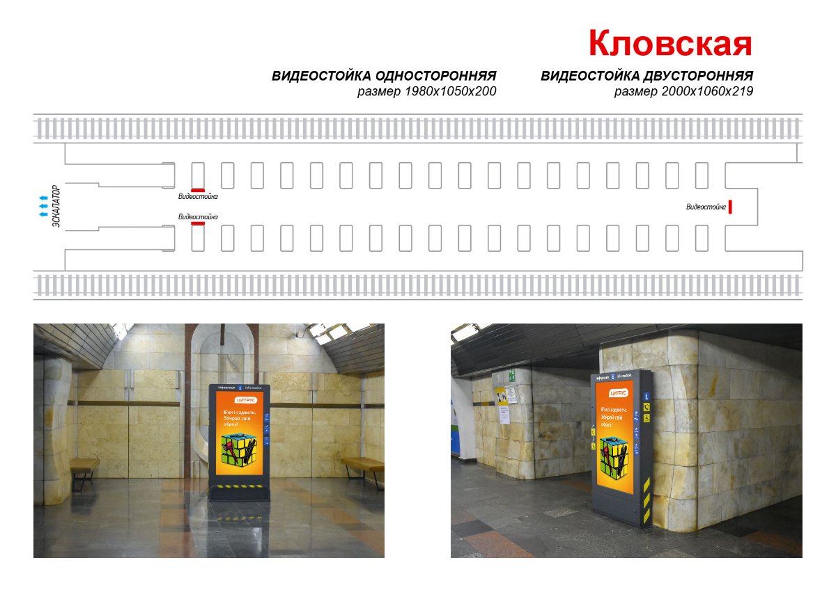 Метро Digital №238994 в городе Киев (Киевская область), размещение наружной рекламы, IDMedia-аренда по самым низким ценам!