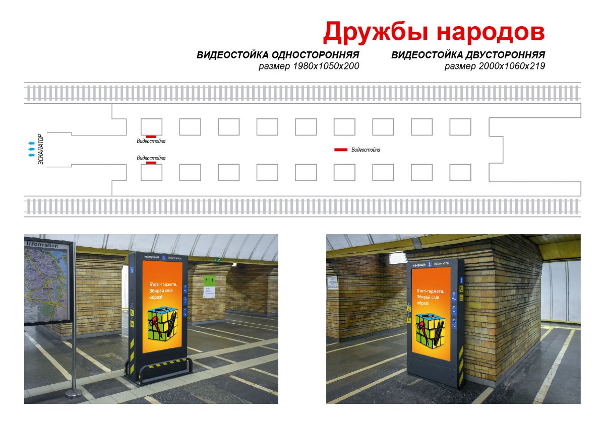 Метро Digital №238996 в городе Киев (Киевская область), размещение наружной рекламы, IDMedia-аренда по самым низким ценам!