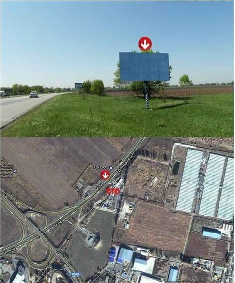 Білборд формат 3х6 №239124 в городе Дніпро (Дніпропетровська область) Білборд №239124 в місті Дніпро (Дніпропетровська область), розміщення зовнішнішньої реклами, IDMedia-оренда найнижчі ціни!