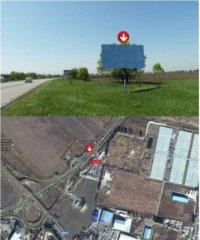 `Билборд №239124 в городе Днепр (Днепропетровская область), размещение наружной рекламы, IDMedia-аренда по самым низким ценам!`