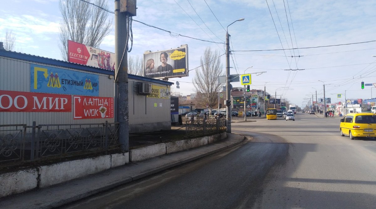 Білборд формат Призма 3х6 №239132 в городе Дніпро (Дніпропетровська область) Білборд №239132 в місті Дніпро (Дніпропетровська область), розміщення зовнішнішньої реклами, IDMedia-оренда найнижчі ціни!