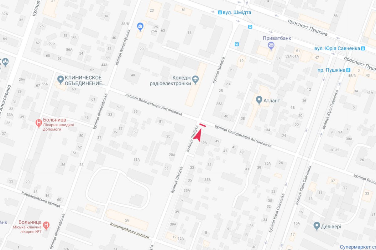 IDMedia Наружная реклама в городе Днепр (Днепропетровская область), Бэклайт в городе Днепр №239251 схема
