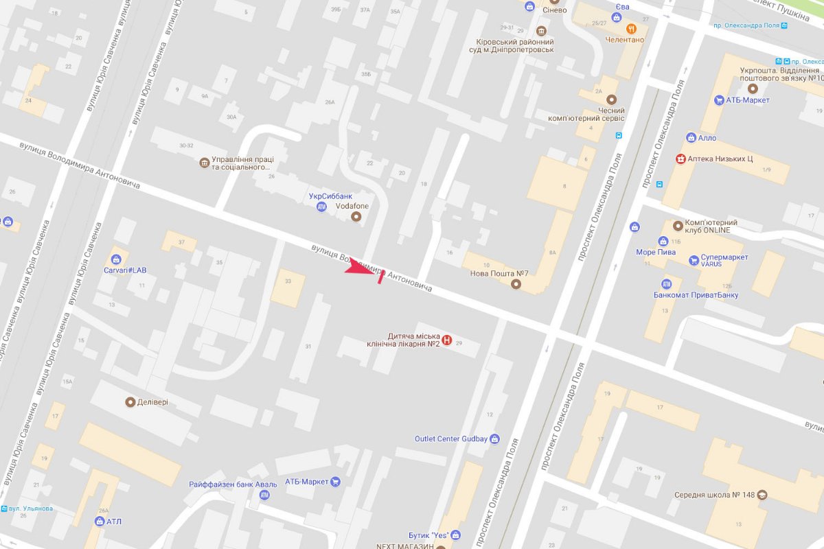 IDMedia Наружная реклама в городе Днепр (Днепропетровская область), Бэклайт в городе Днепр №239255 схема