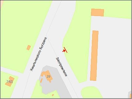 IDMedia Наружная реклама в городе Днепр (Днепропетровская область), Бэклайт в городе Днепр №240021 схема