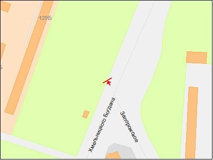 IDMedia Наружная реклама в городе Днепр (Днепропетровская область), Бэклайт в городе Днепр №240022 схема