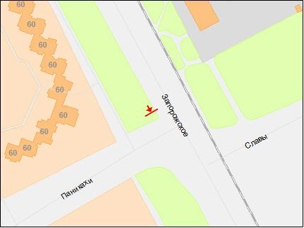 IDMedia Наружная реклама в городе Днепр (Днепропетровская область), Бэклайт в городе Днепр №240024 схема